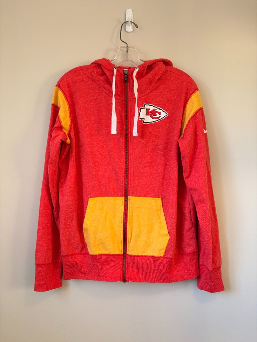 Nike Kansas City Chiefs Monaco Full-Zip Hoodie Jacket Swiftie Medium M